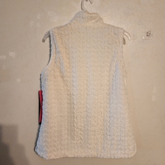 TeezHer Reversible Full Zip Vest Size S NWT - Picture 3 of 12